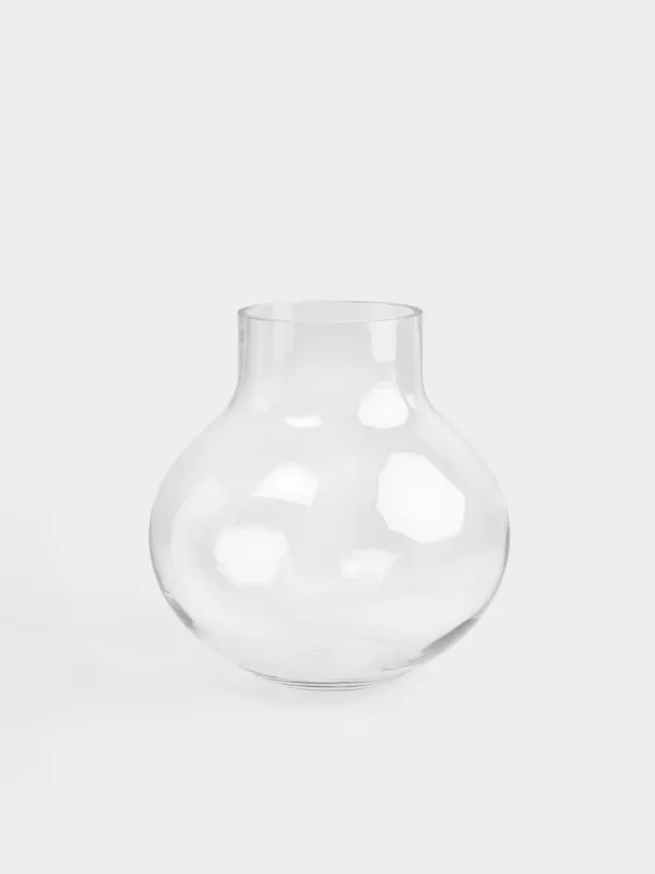 Flower vase, 25 cm, glass, Flask, Flask, image-0