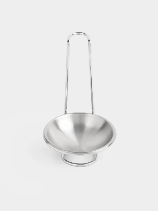 Ladle/spoon stand, 18 cm, with handle, steel, Egoist, image-1