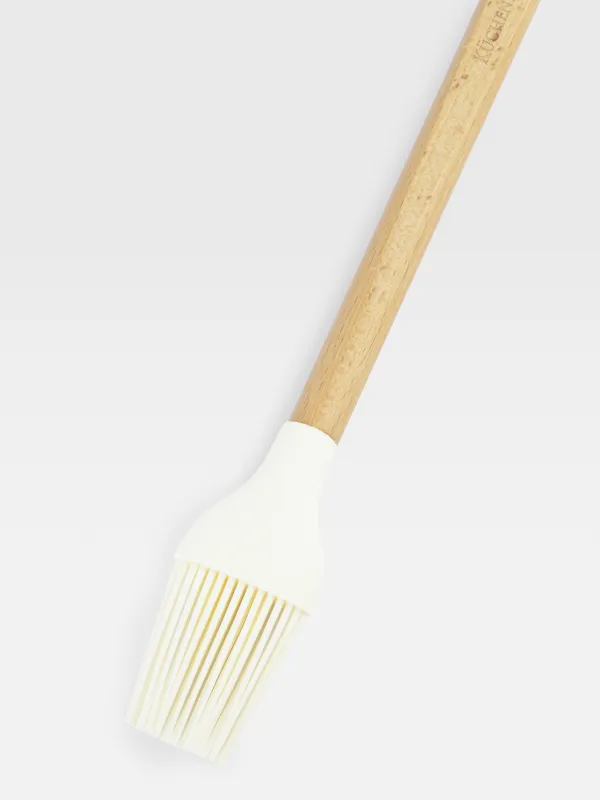 Cooking brush, 27 cm, silicone / wood, beige, Provence, image-2