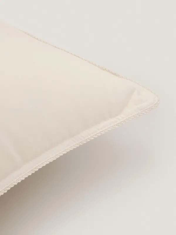Pillow, 50x70 cm, dacron / microfiber, milk, Cloud fiber, image-1