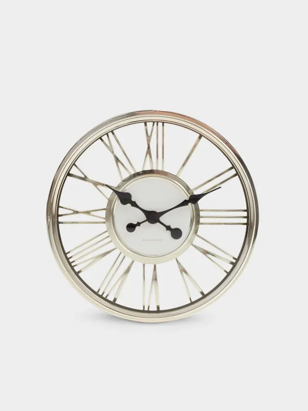 Wall clock, 44 cm, round, golden, Fantastic gold, image-0