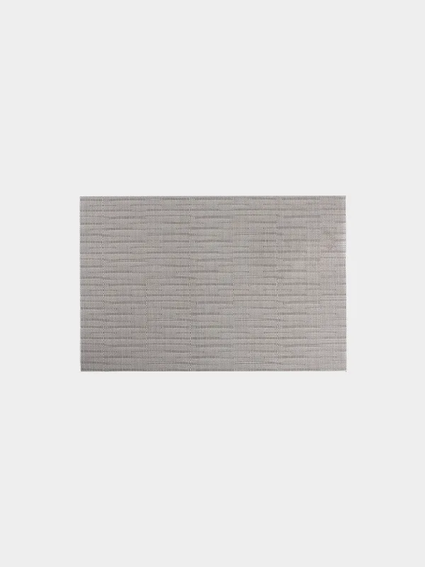Placemat, 30x45 cm, PVC / polyester, rectangular, brown, Strokes, Solid, image-0