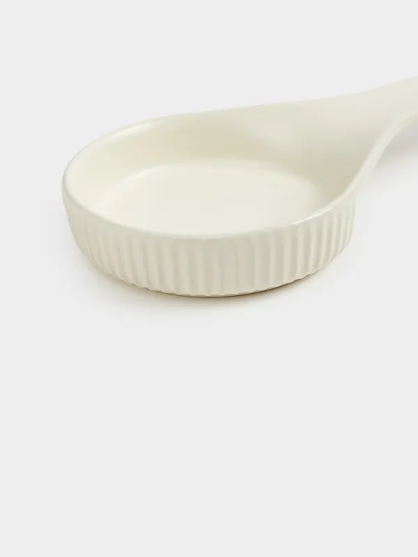 Spoon stand, 23 cm, ceramic, beige, Laneri, image-3