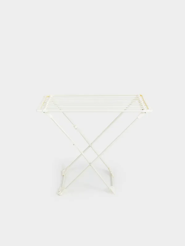 Floor-standing clothes dryer, 183x56 cm, sliding, metal, beige, Compact, image-0
