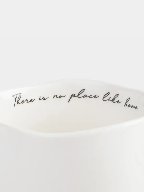 Mug, 350 ml, porcelain P, white, House, Amour, image-2