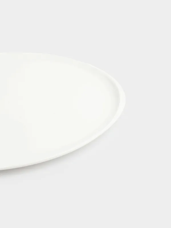 Snack plate, 23x21 cm, porcelain P, white, Synergy, image-3