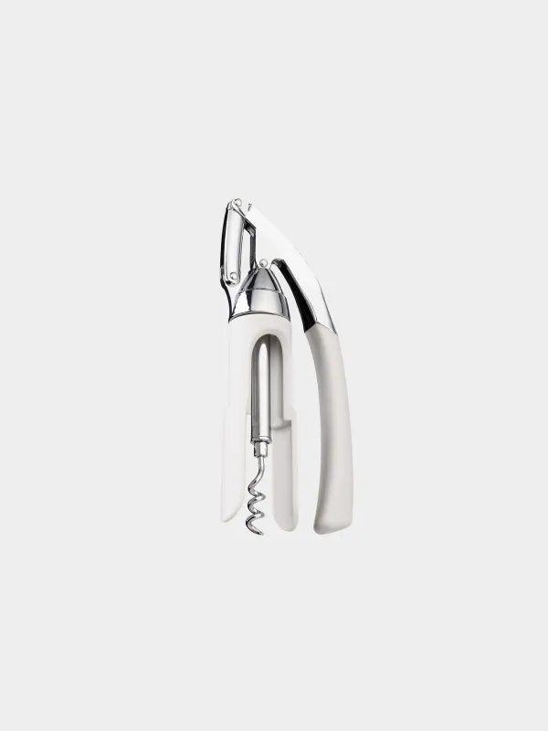 Lever corkscrew, 17 cm, metal / plastic, Fastie, image-3