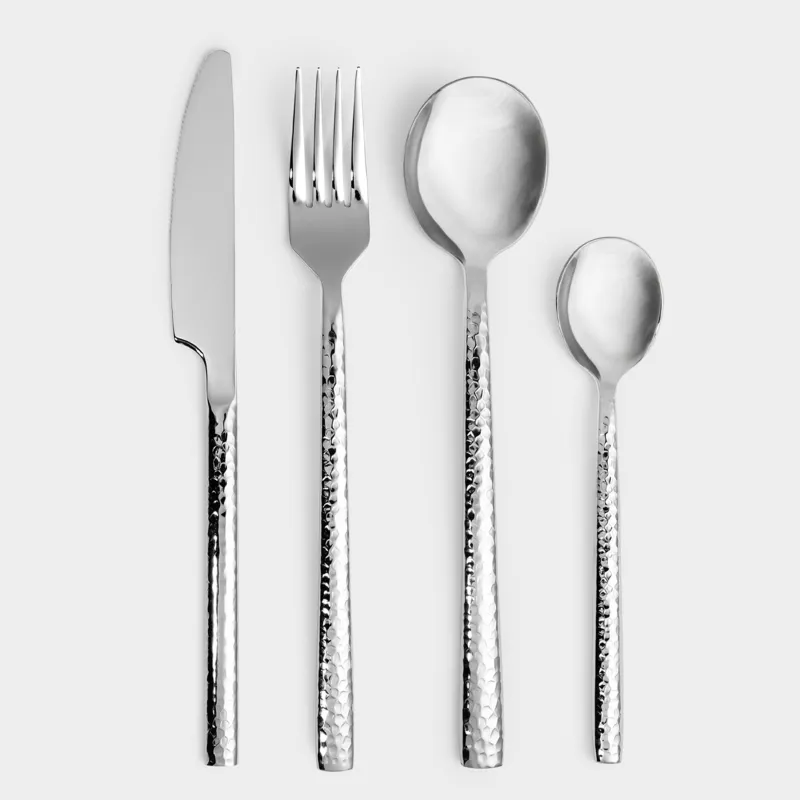 Cutlery, 6 persons, 24 items, steel, Palermo