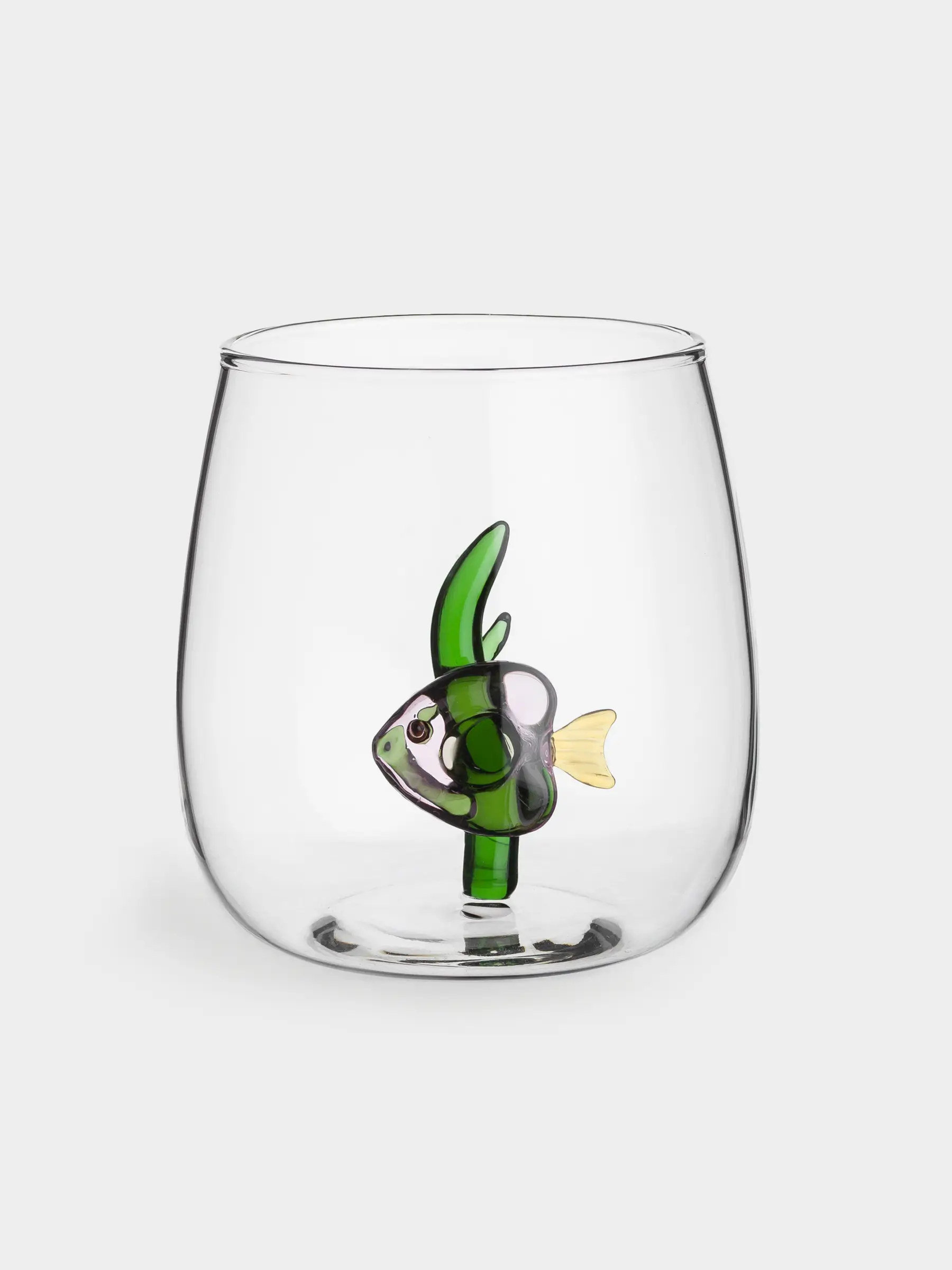 Glass, 9 cm, 400 ml, Glass, Fish, Shape, image-0