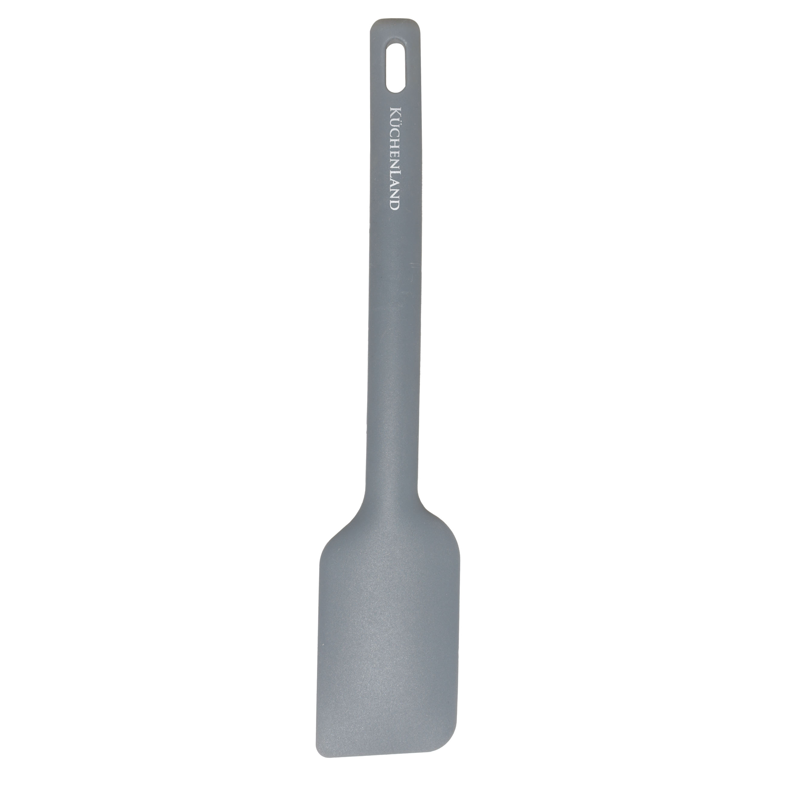 Spatula, 28 cm, silicone, grey, Grey steel, image-0