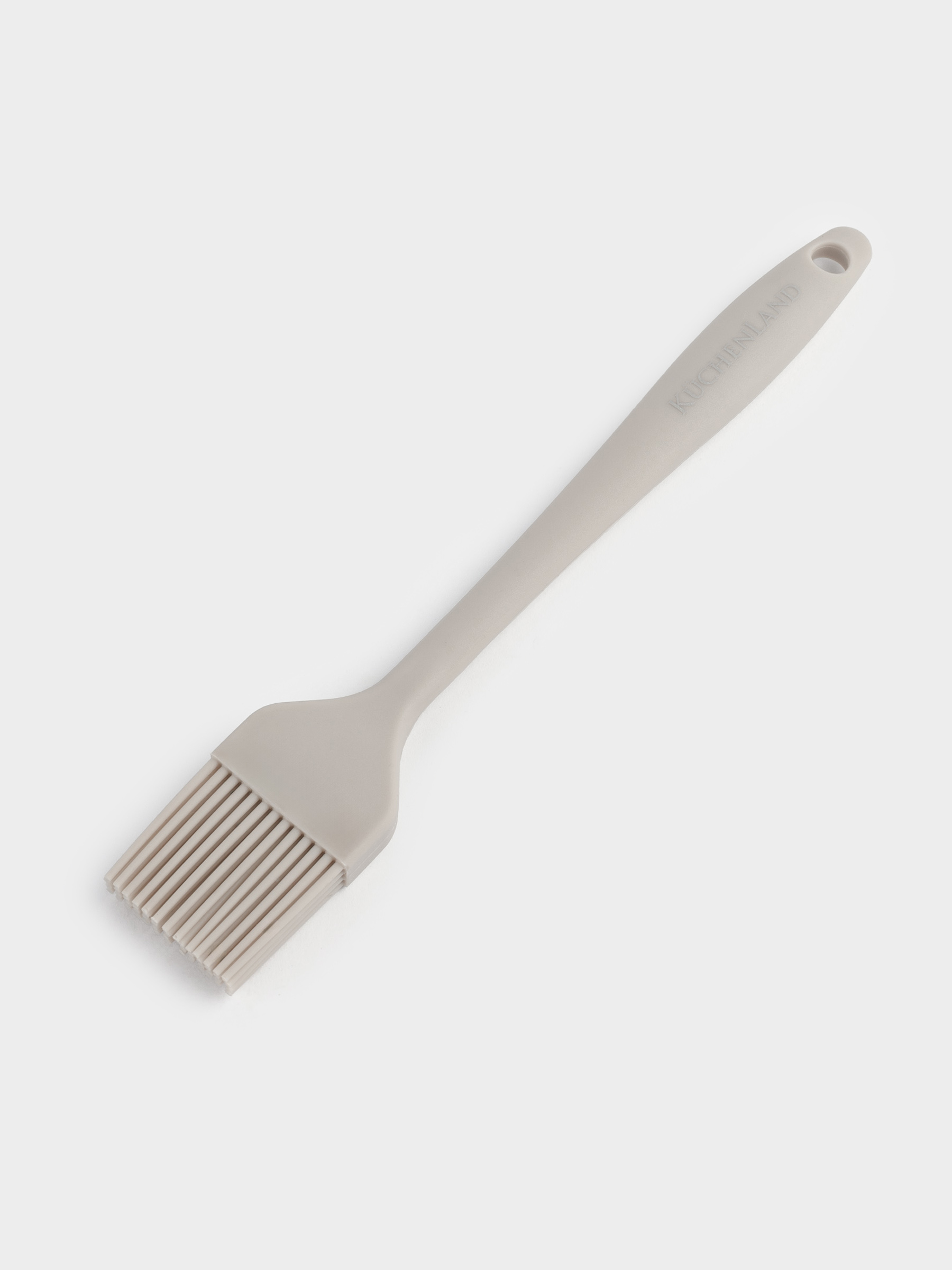 Cooking brush, 21 cm, silicone / nylon, beige, Benefit, image-2
