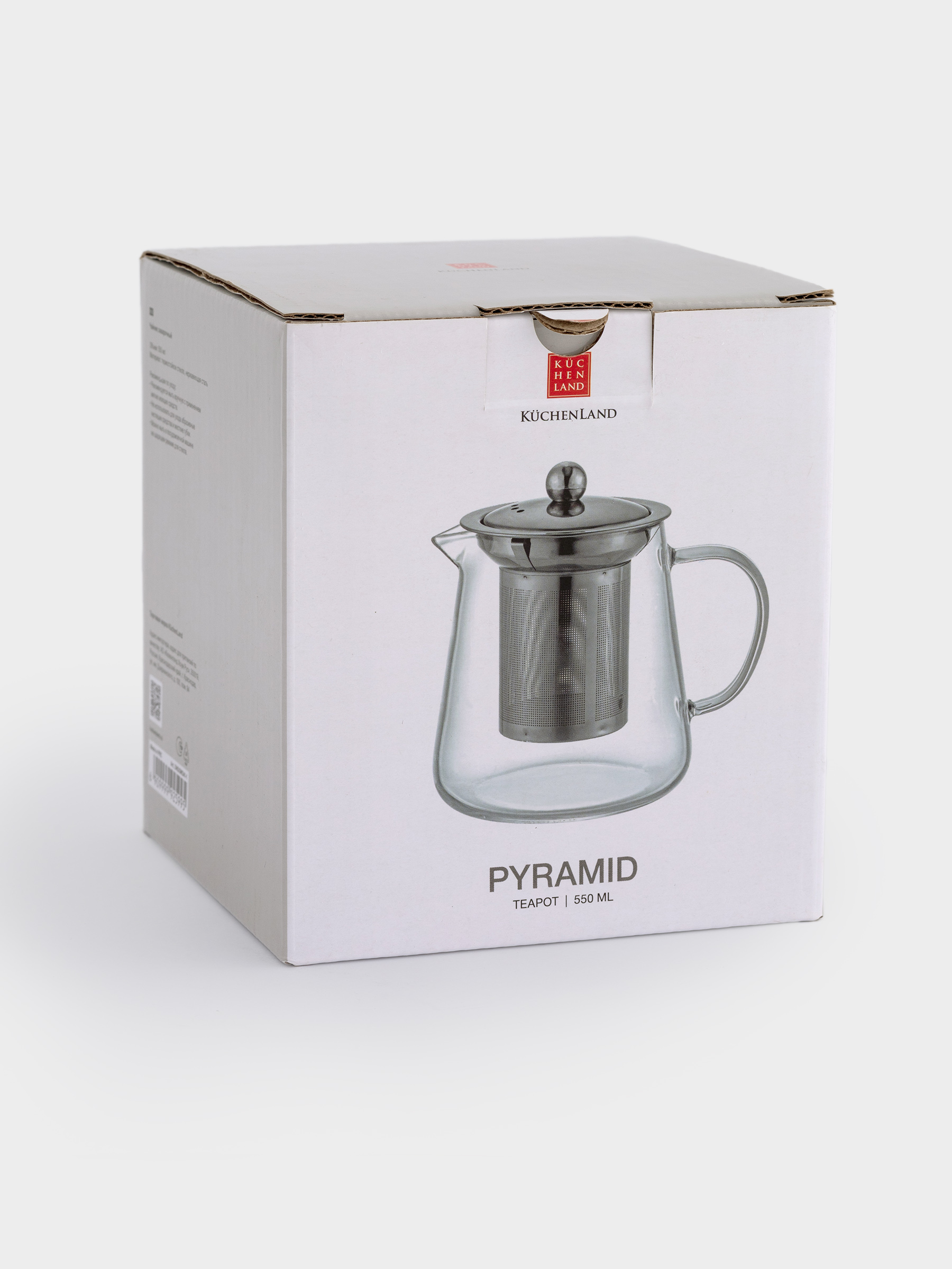 Teapot, 550 ml, glass B, Pyramid, image-4
