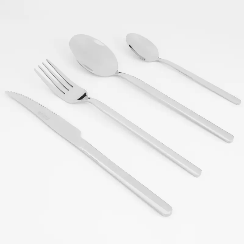 Cutlery, 6 persons, 24 items, steel, Hamburg ,image-0