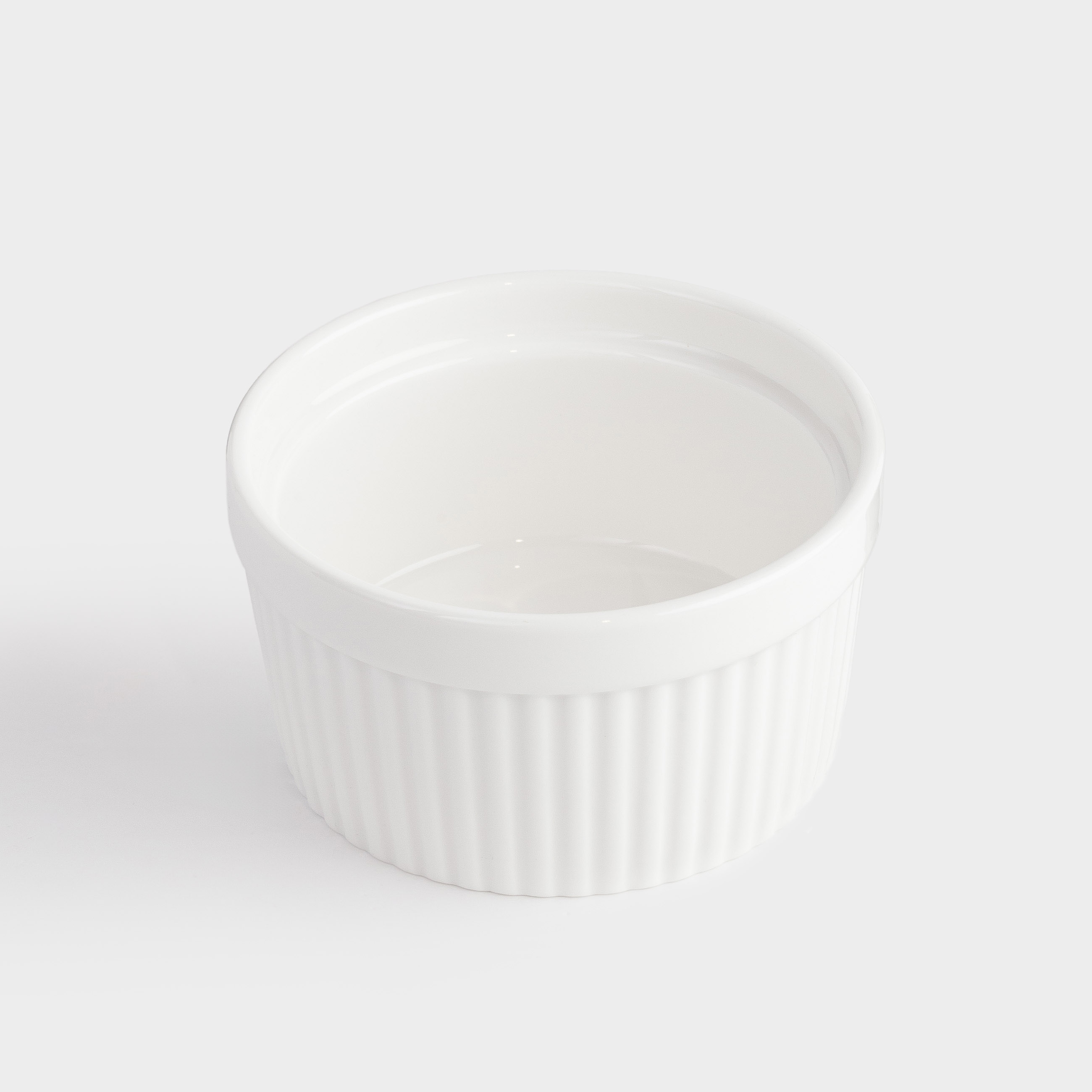 Cocotte, 10 cm, 250 ml, porcelain N, white, Ramekin, Aesthetic