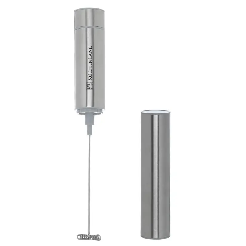 Milk frother, 24 cm, submersible, steel, Cappuccino