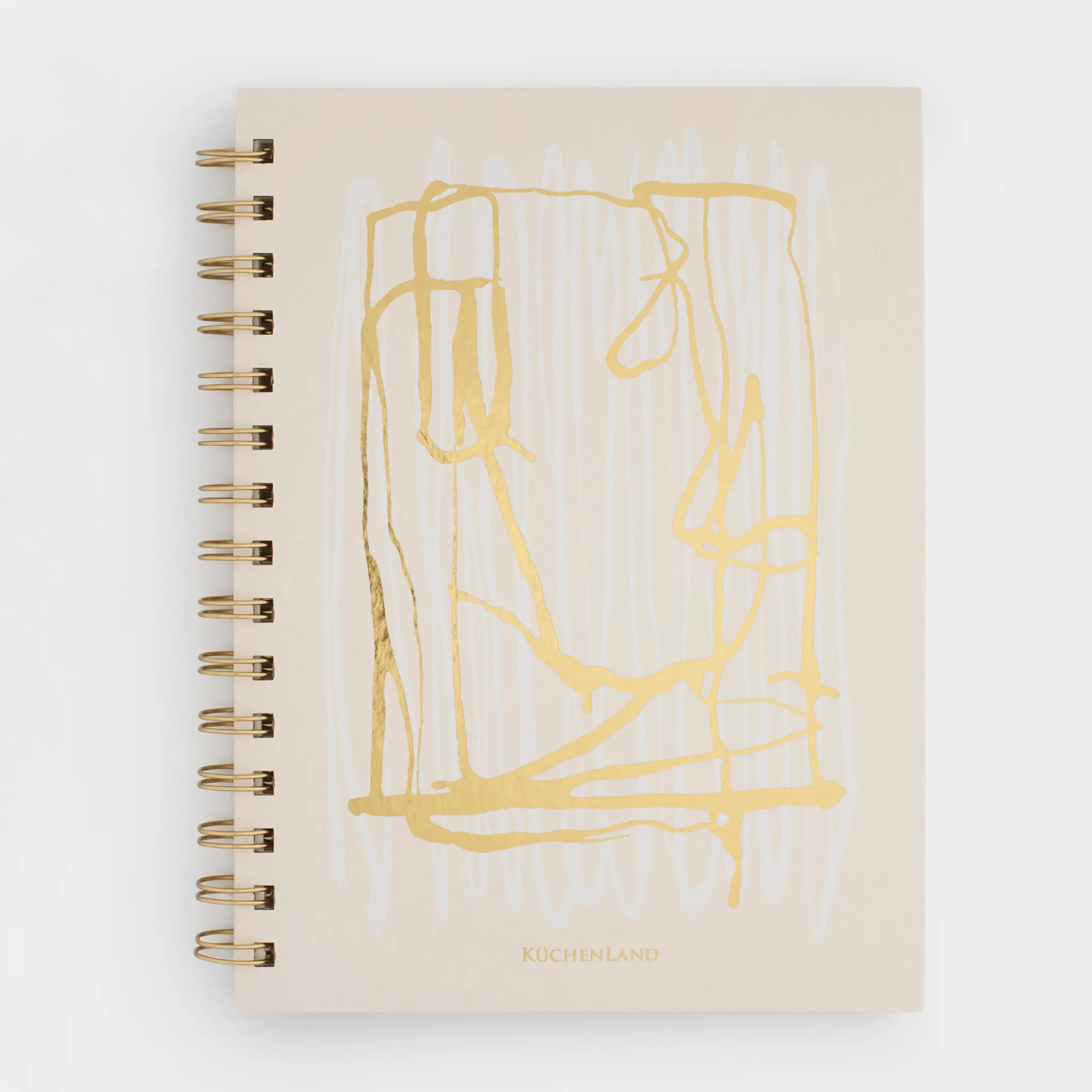 Notepad for notes, 15x20 cm, 70 l, on rings, cardboard, Picture, Stationery