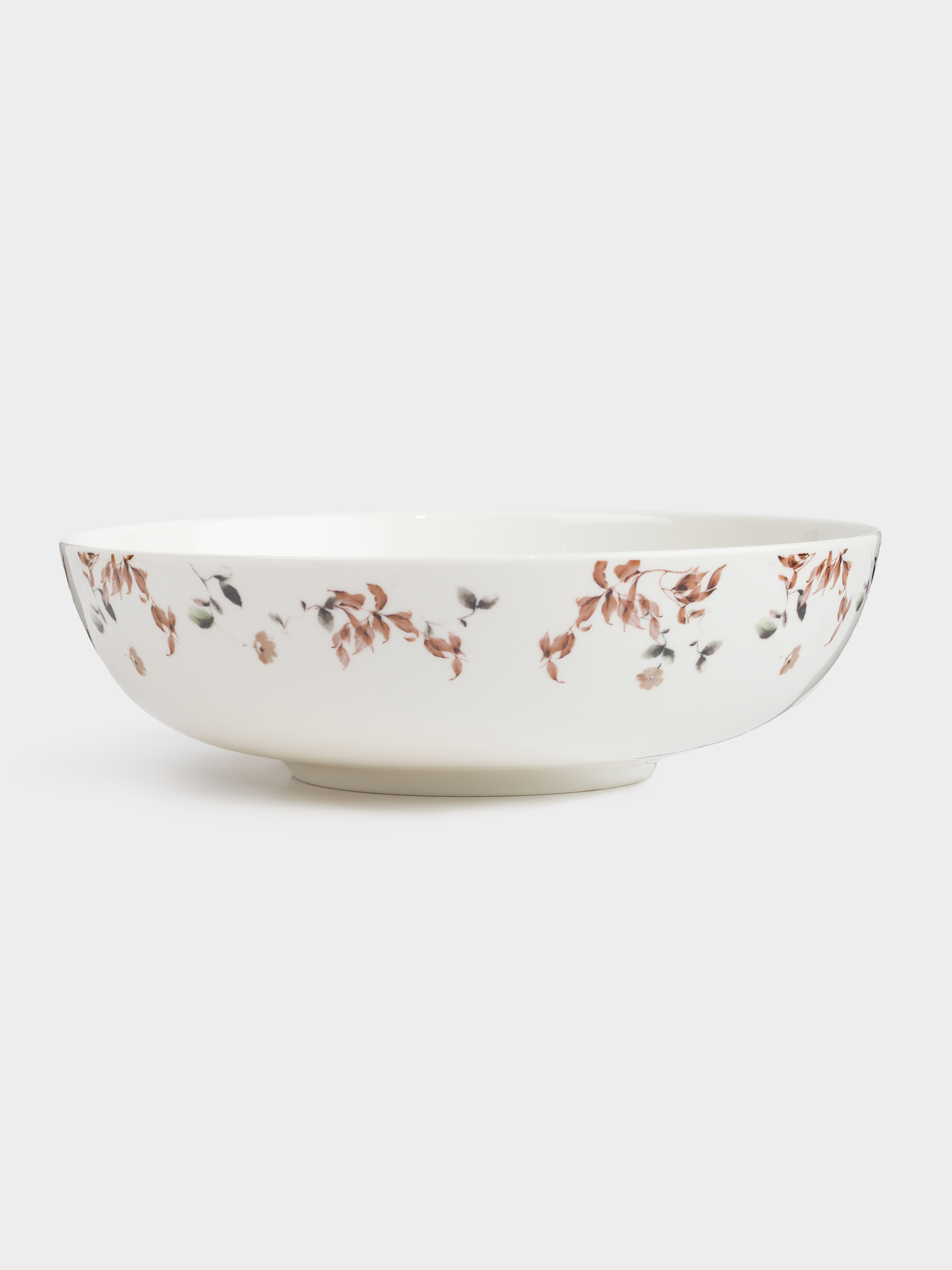 Dining set, 6 persons, 19 items, porcelain N, Autumn flowers, Refined floral, image-3
