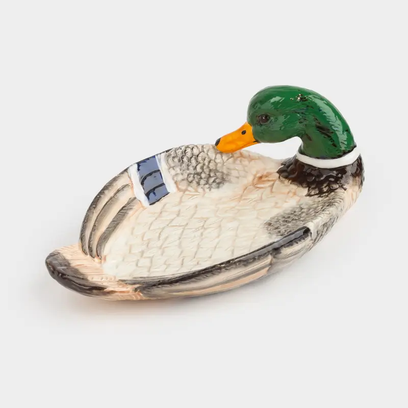 Dish, 30x19 cm, ceramic, Drake, Duck ,image-0