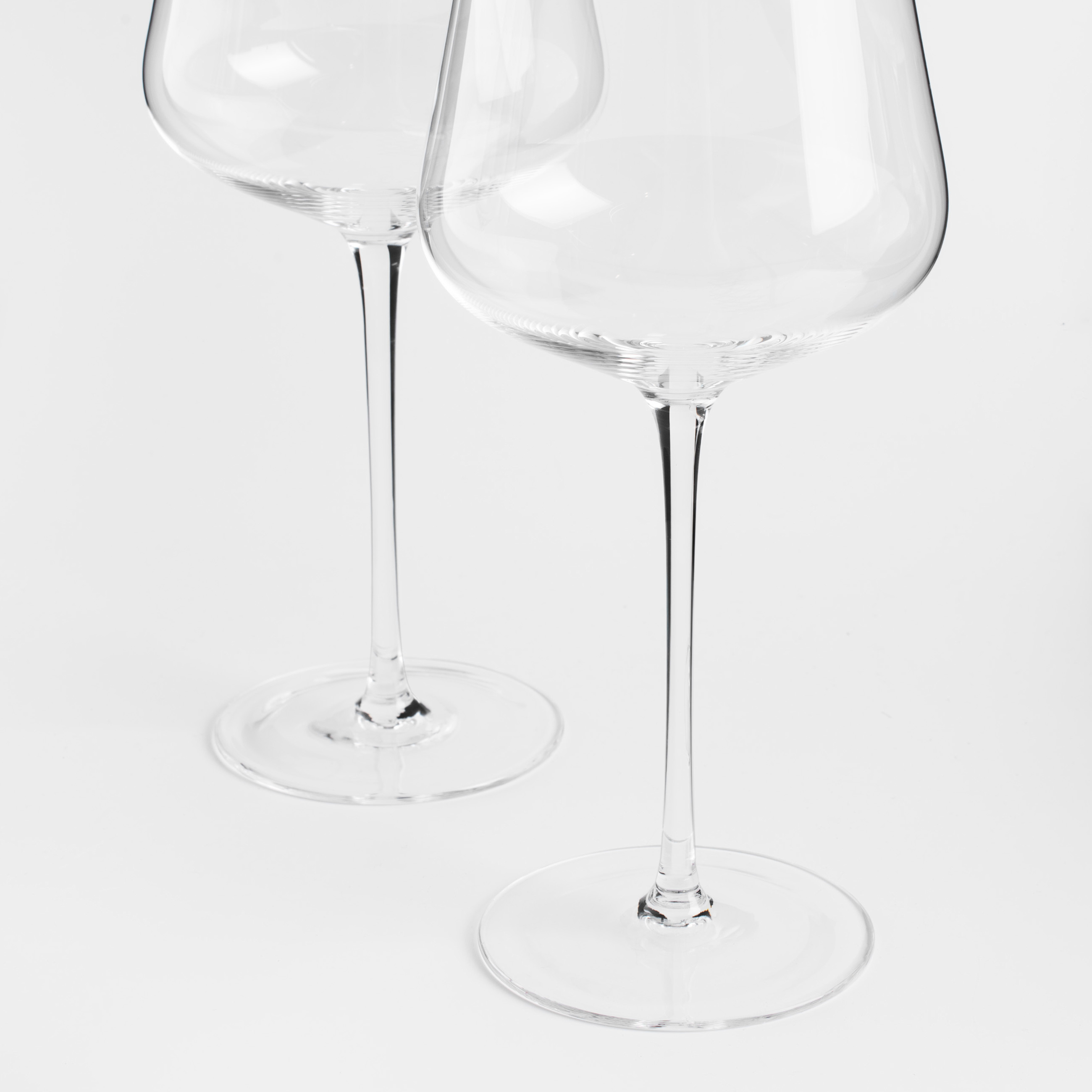 White wine glass, 480 ml, 2 pcs, crystal glass, Ferentino, image-2