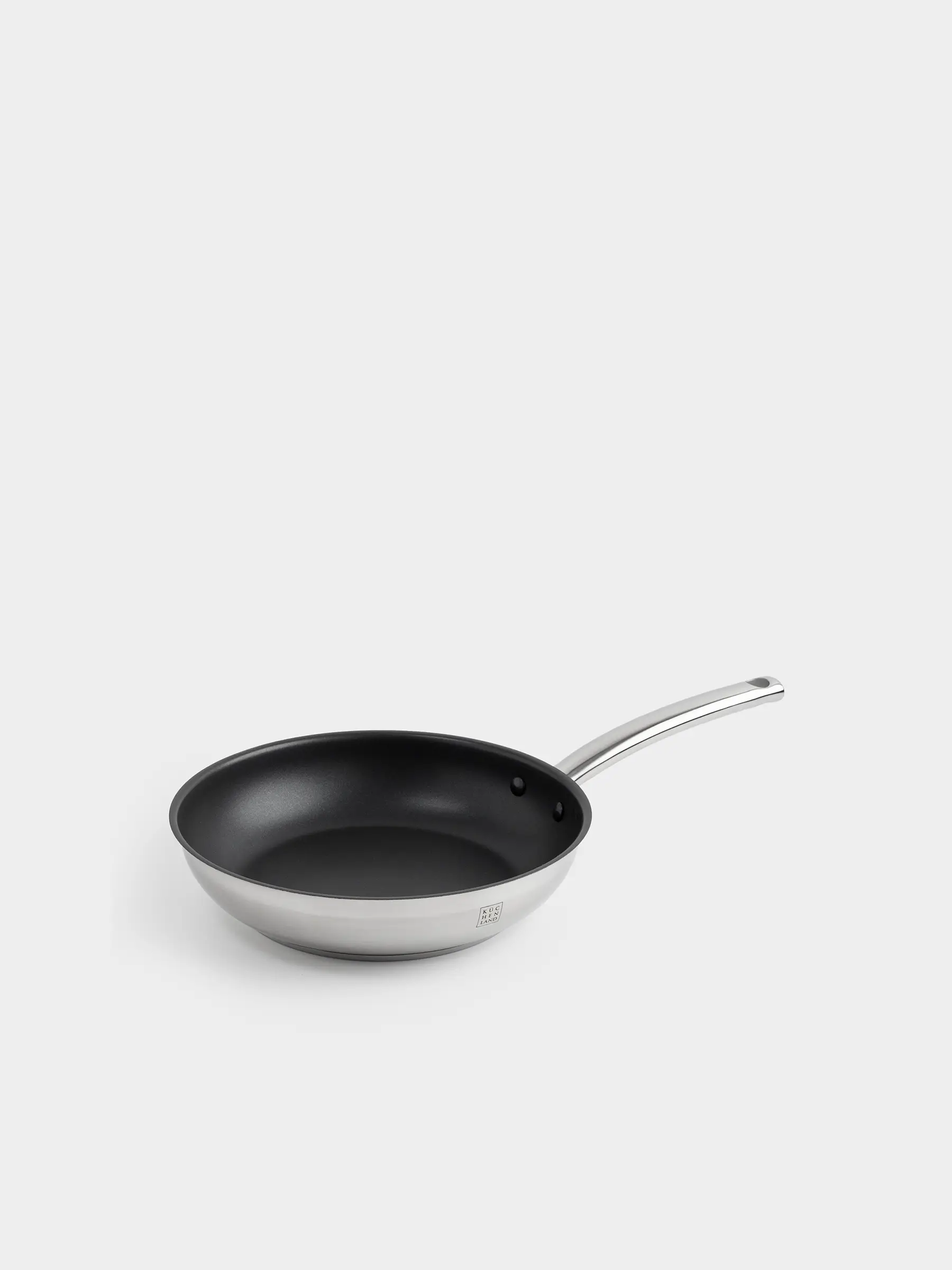 Frying pan, 24 cm, coated, steel, Silver Stone, image-0
