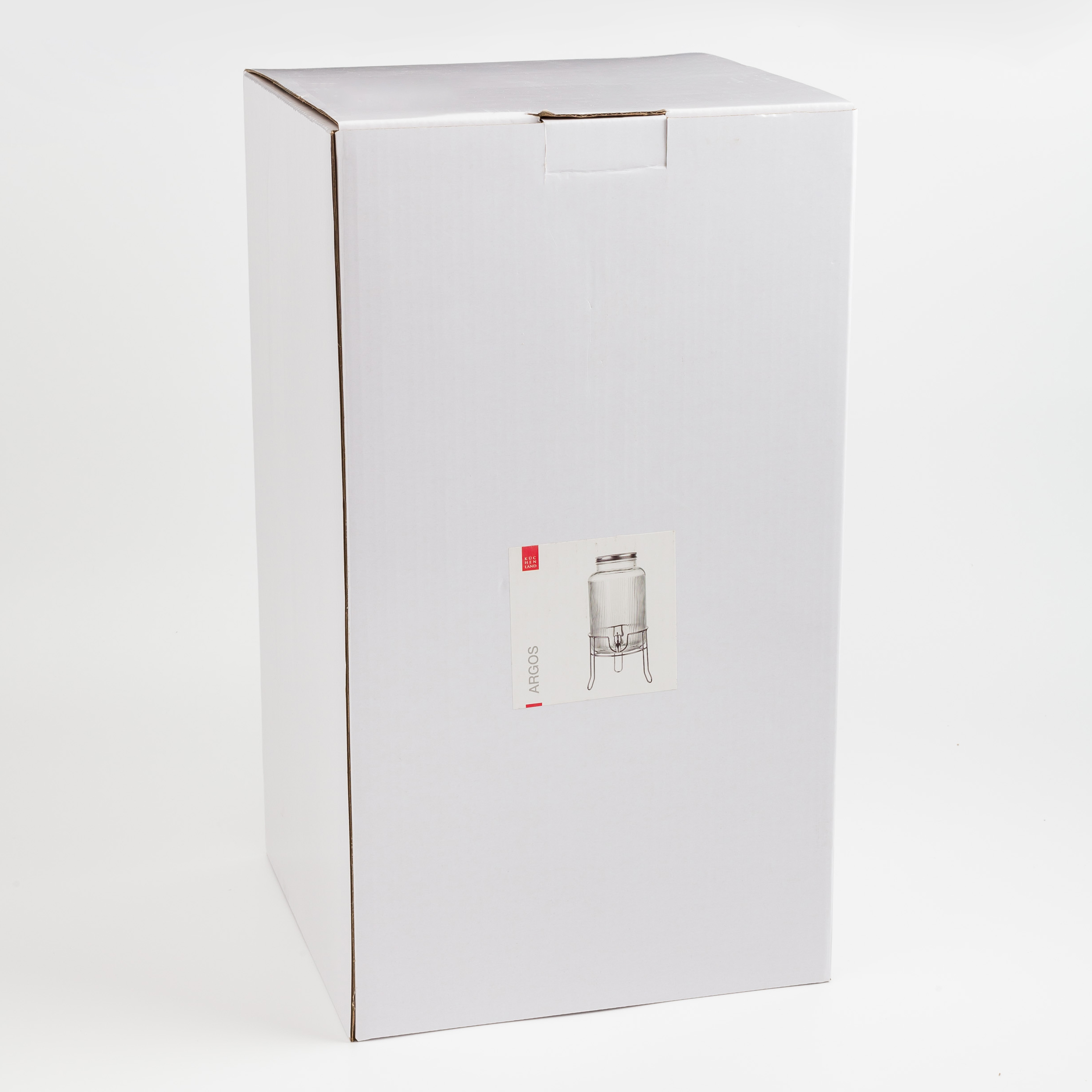 Beverage dispenser, 5,8 l, glass R / metal, Argos, image-6