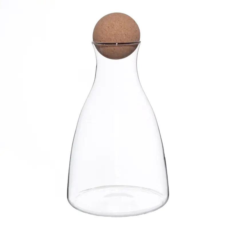 Jug, 1,7 l, with lid, glass B/stopper, Ball, Globe, image-0