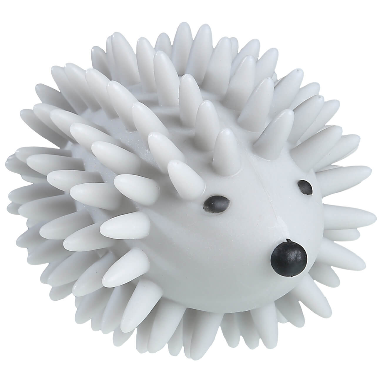 Washing ball, 9 cm, PVC, grey, Hedgehog, Washing ball