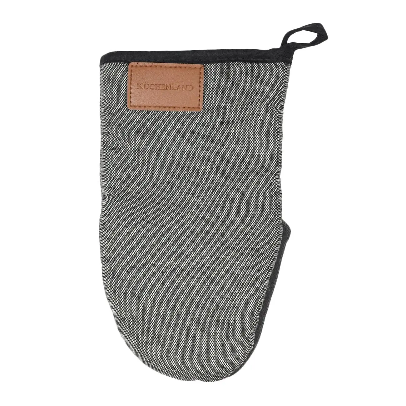 Mitt holder, 14x25 cm, polyester / neoprene, dark grey, Melange