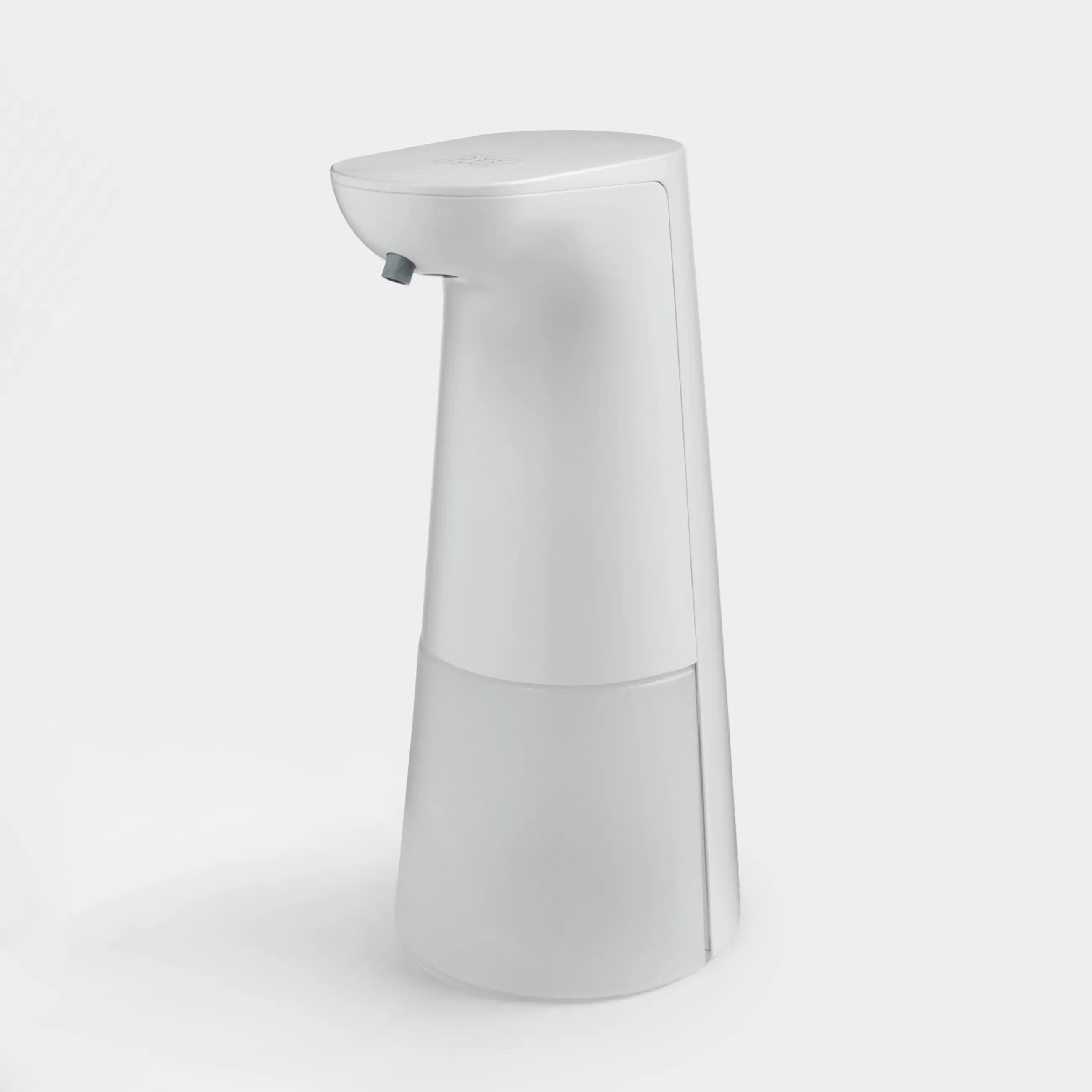 Liquid soap dispenser, 250 ml, touch, foam, plastic, White, Smile