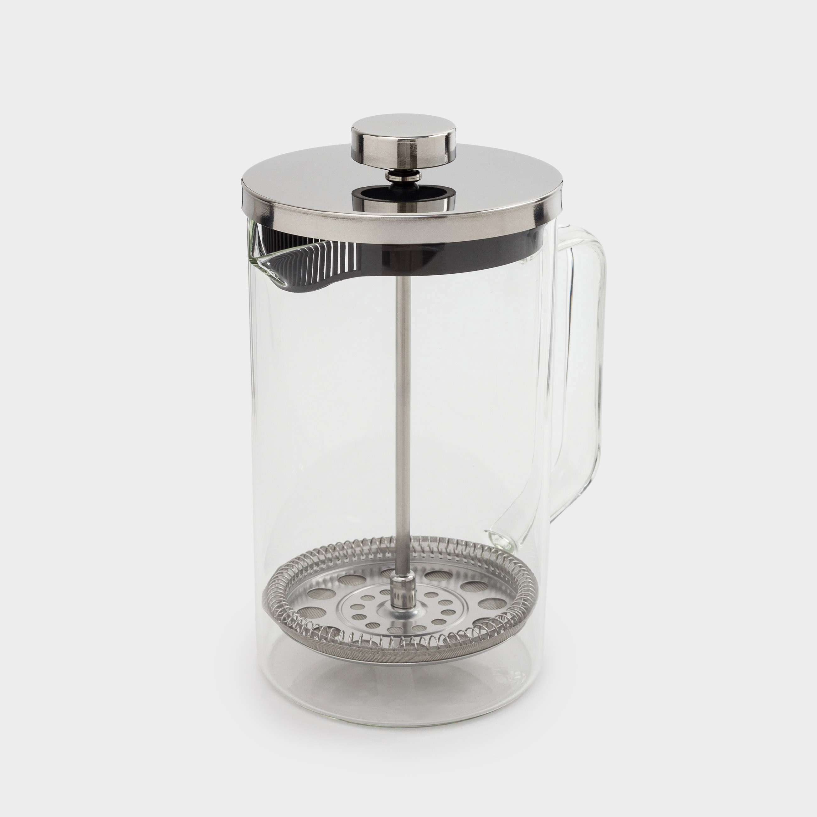French press, 1 l, B glass / steel, Flavor