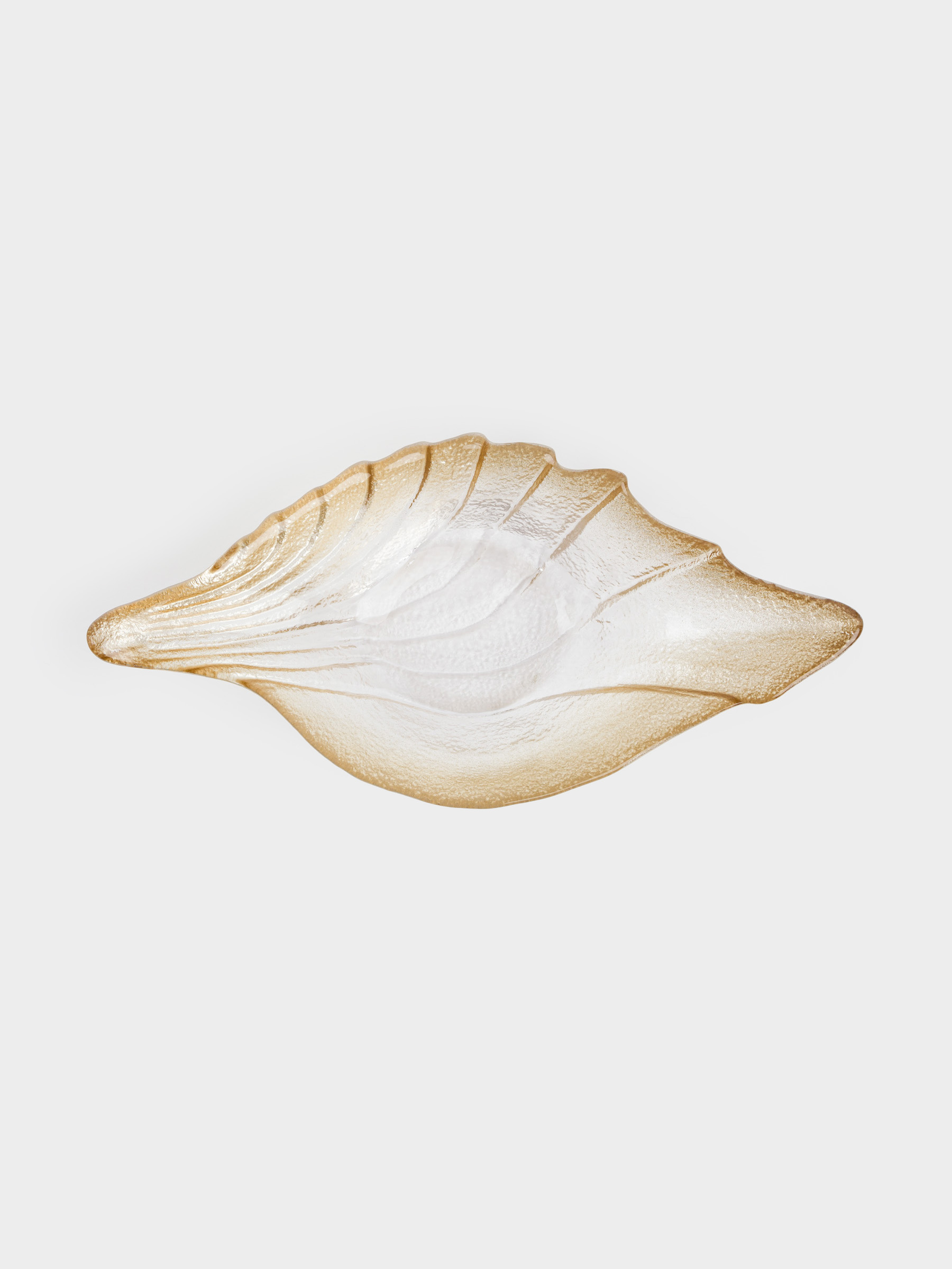 Dish, 22x12x5 cm, glass R, beige, Gradient, Shell, Seaside, image-2