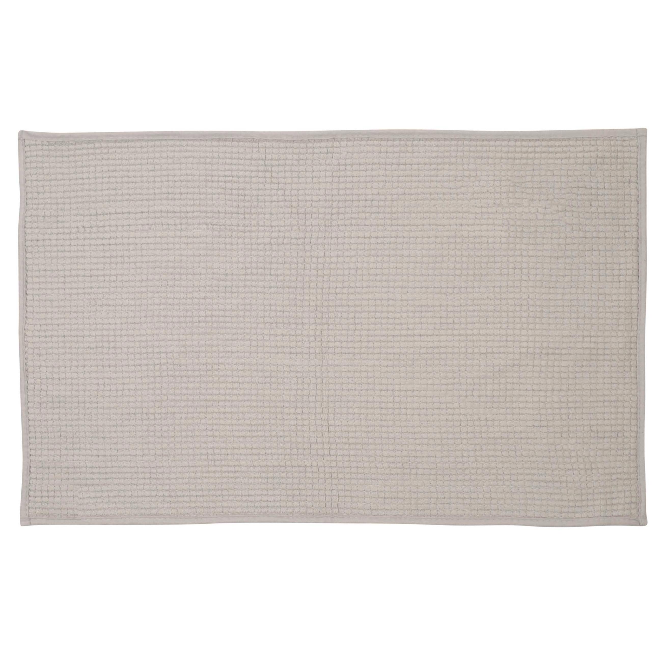 Mat, 50x80 cm, polyester, grey, Hillock, image-3