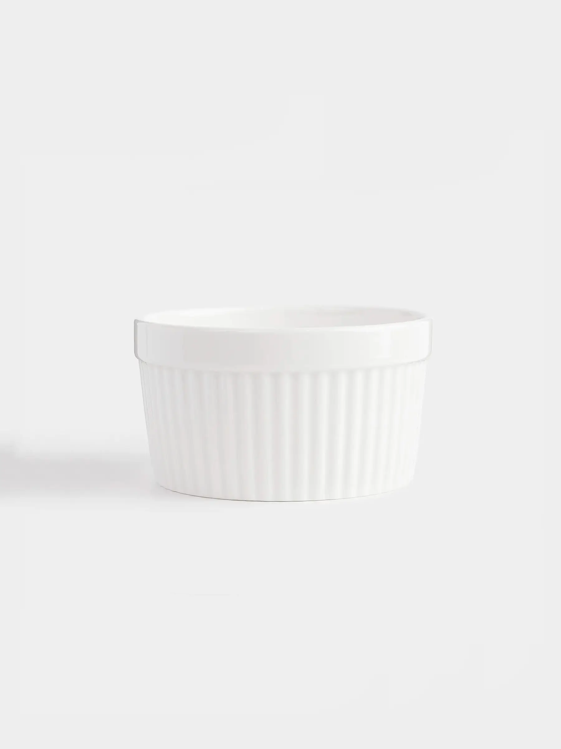 Cocotte, 10 cm, 250 ml, porcelain N, white, Ramekin, Aesthetic
