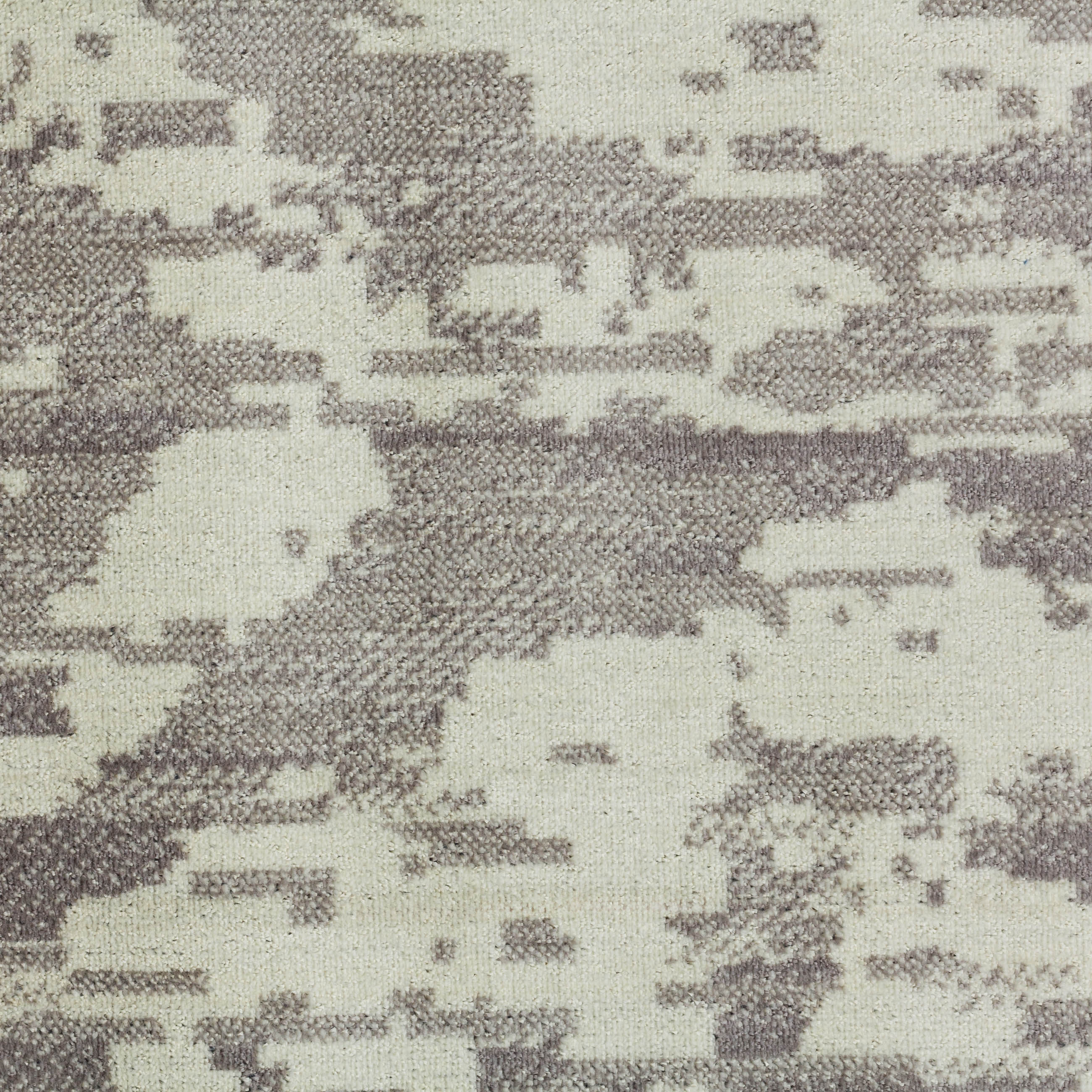 Carpet, 150x210 cm, polyester/cotton, beige-gray, Patterns, Abstract, image-1