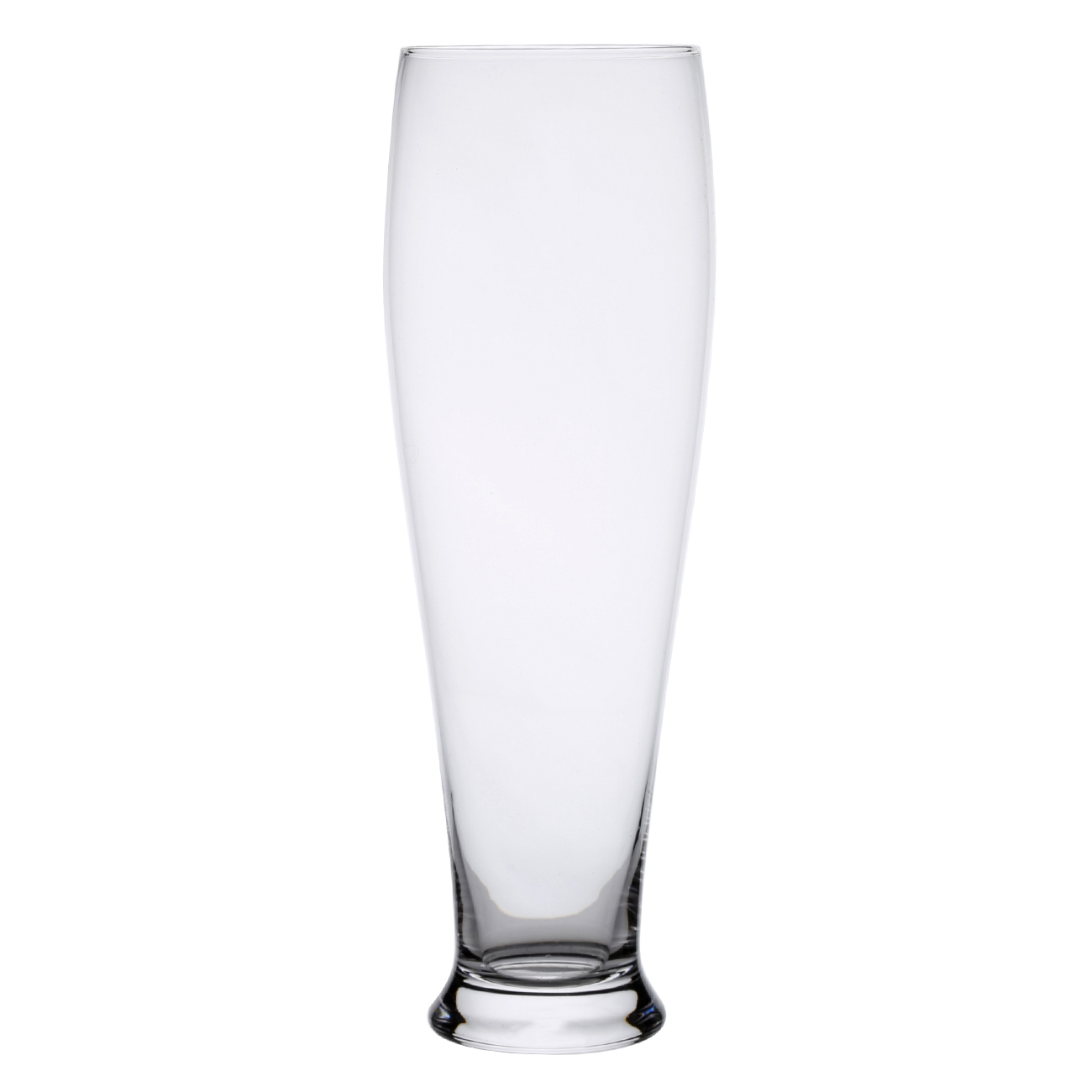 Beer glass, 23 cm, 650 ml, 2 pcs, glass, Clear