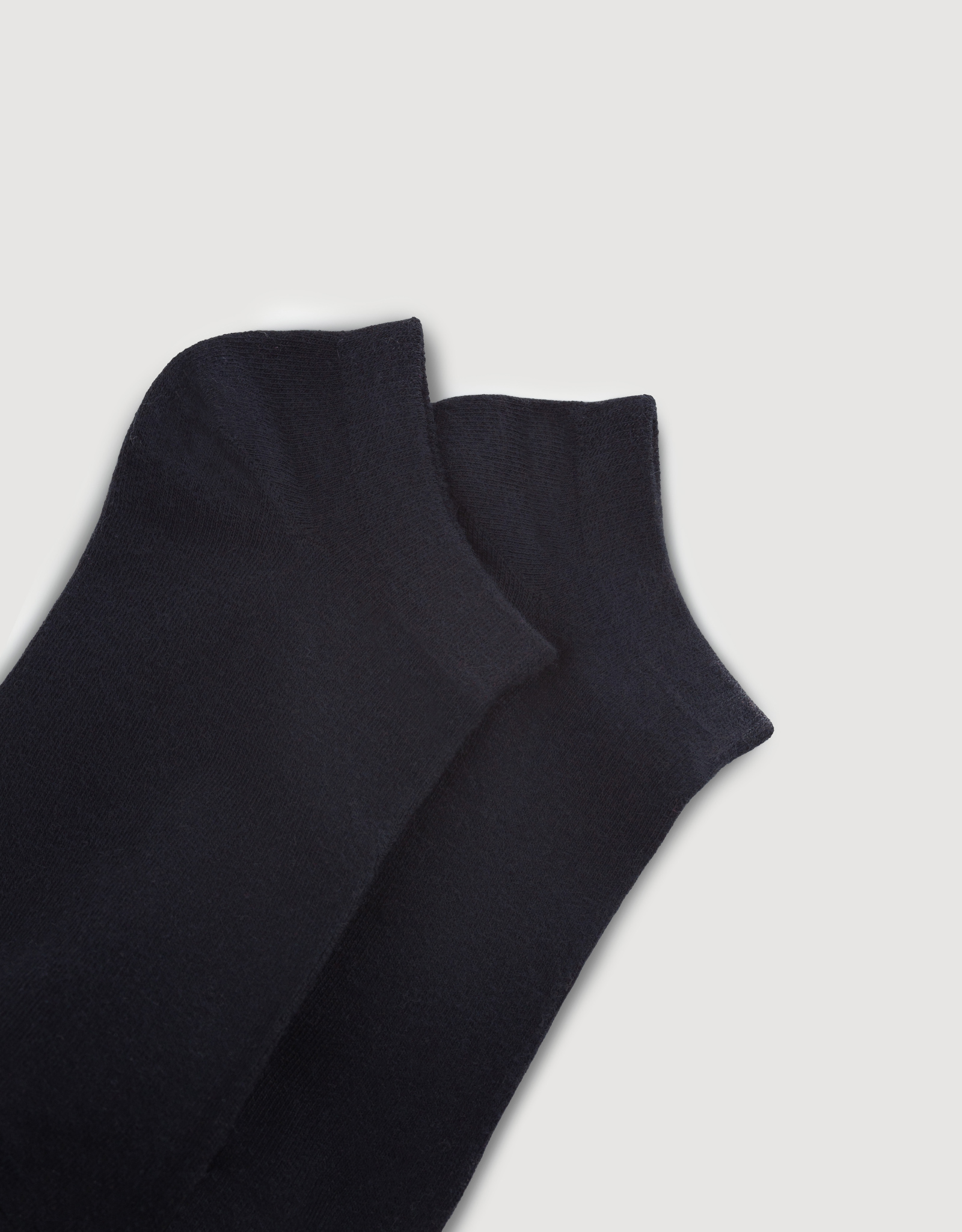 Women's socks, Size 36-38, cotton / polyester, black, Basic
