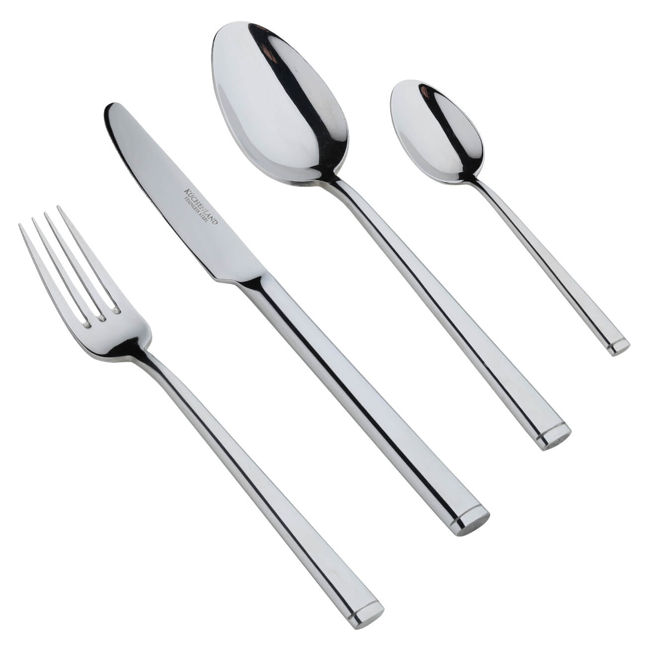 Kitchenware, 6 pers, 24 pr, stal, Madrid, image-0
