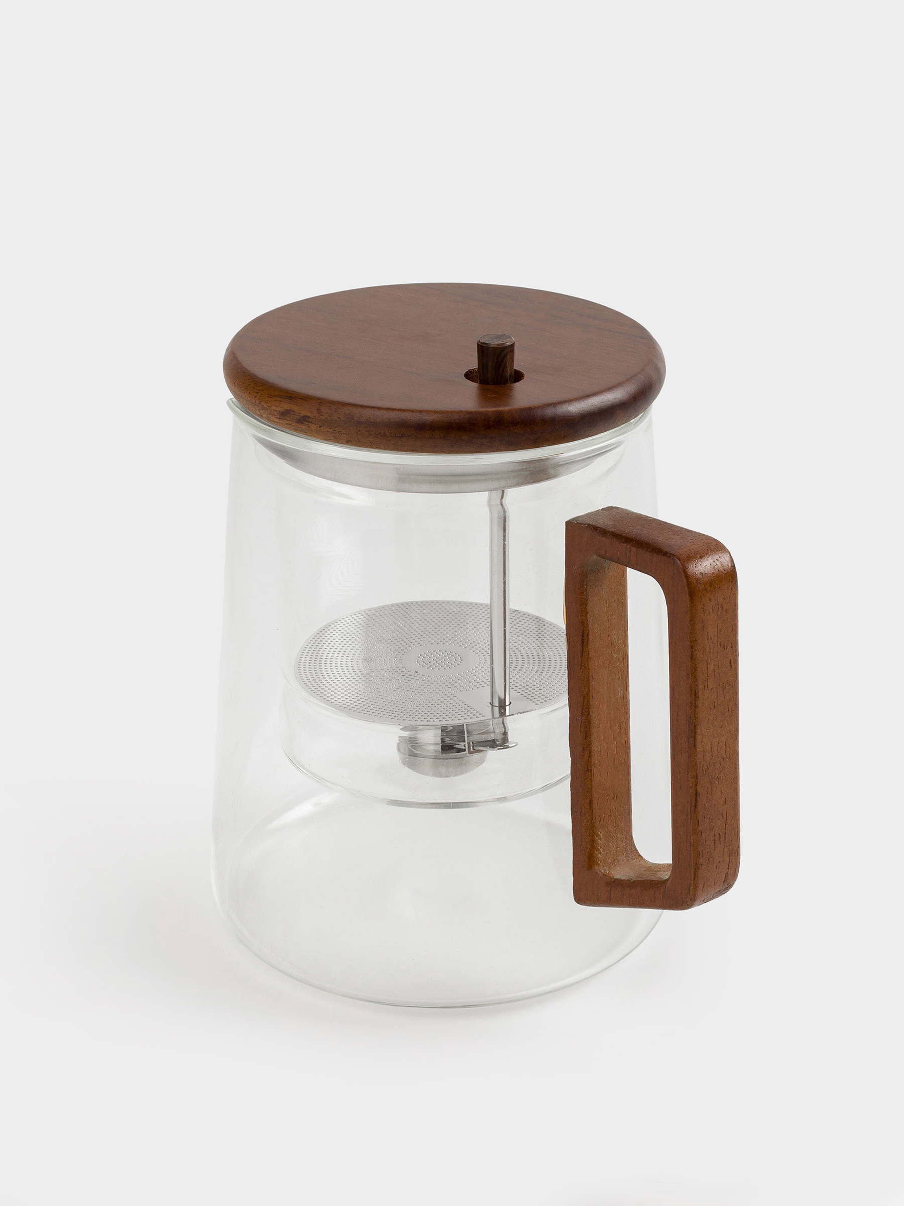 Teapot, 600 ml, glass B, Clear wood, image-6