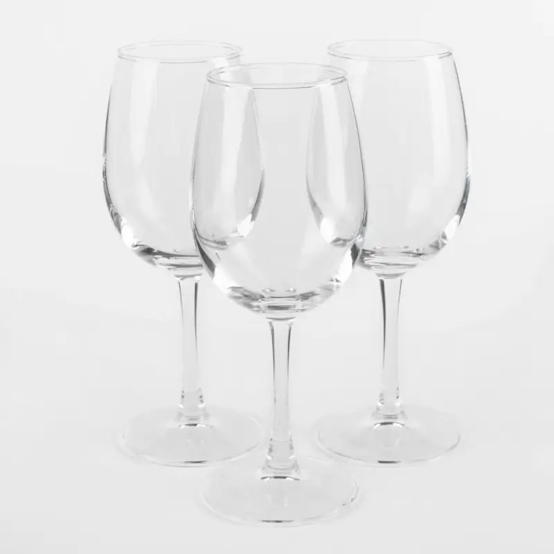 White wine glass, 350 ml, 6 pcs, glass, Lecco ,image-0