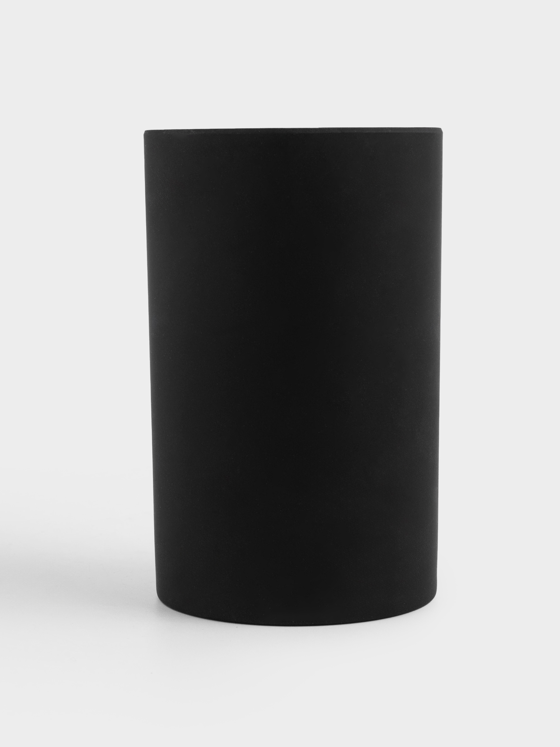 Bathroom tumbler, 11 cm, plastic, black, Loft style, image-4