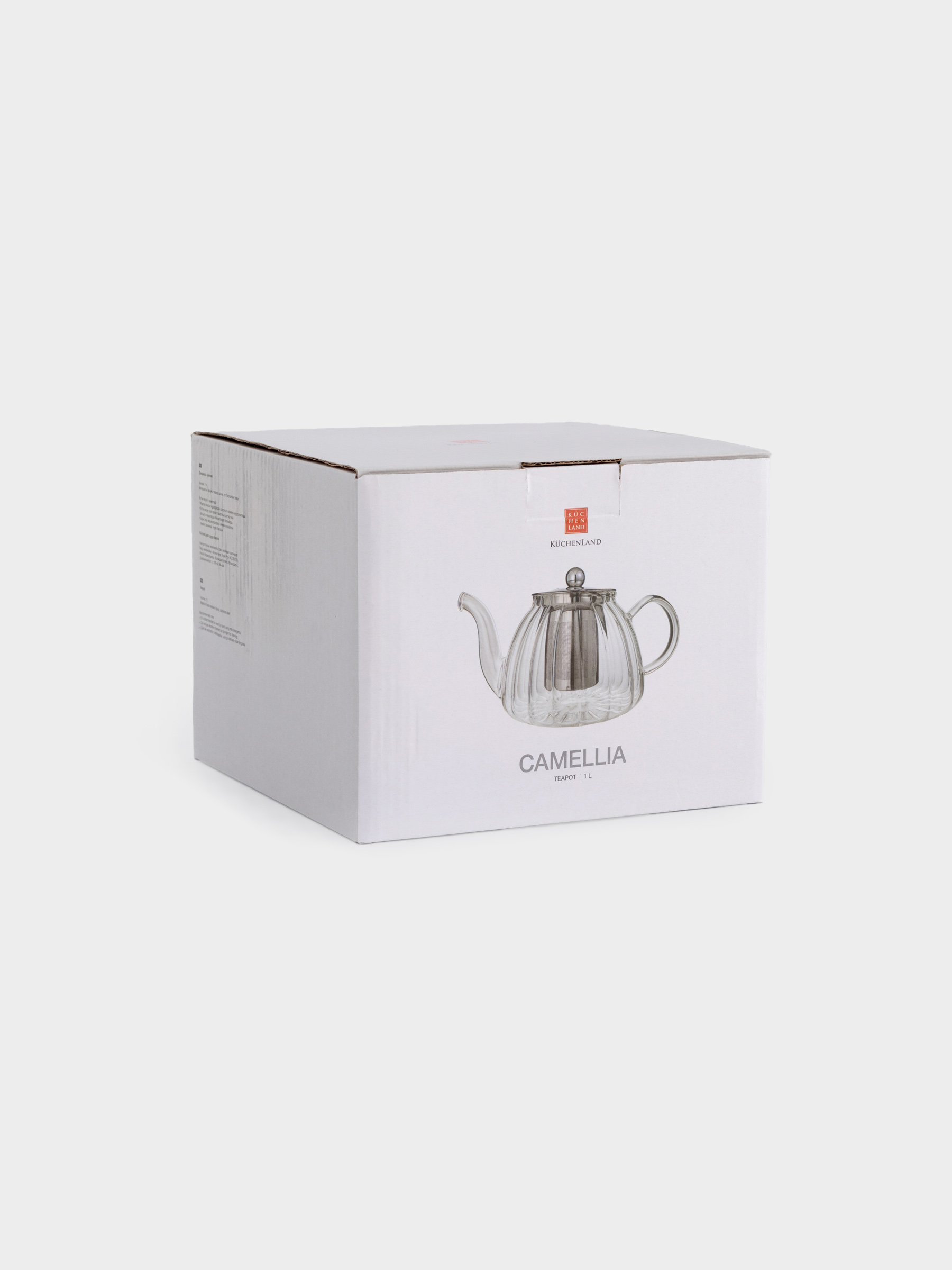 Teapot, 1 l, B glass, Camellia, image-4