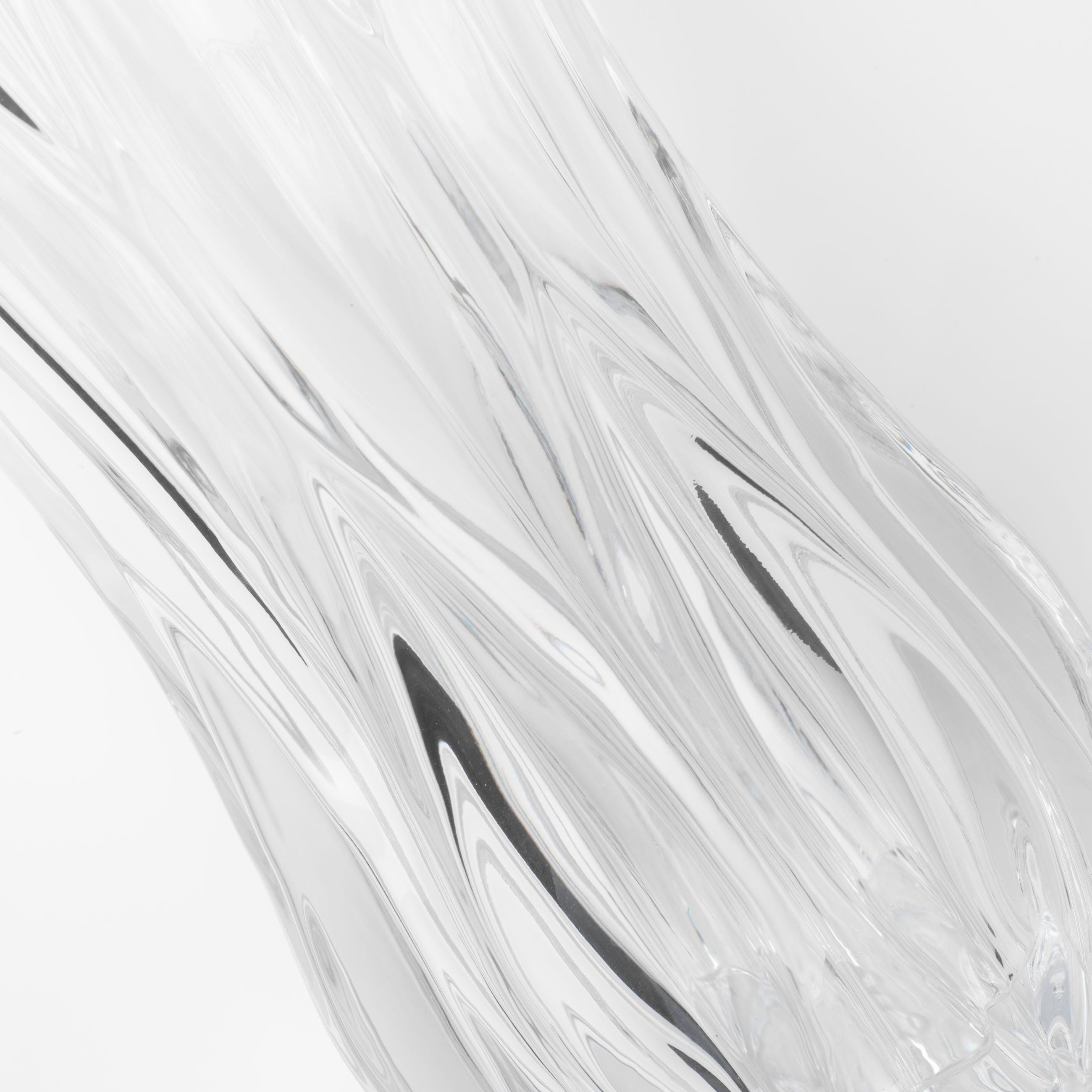 Flower vase, 30 cm, glass R, Ridi
