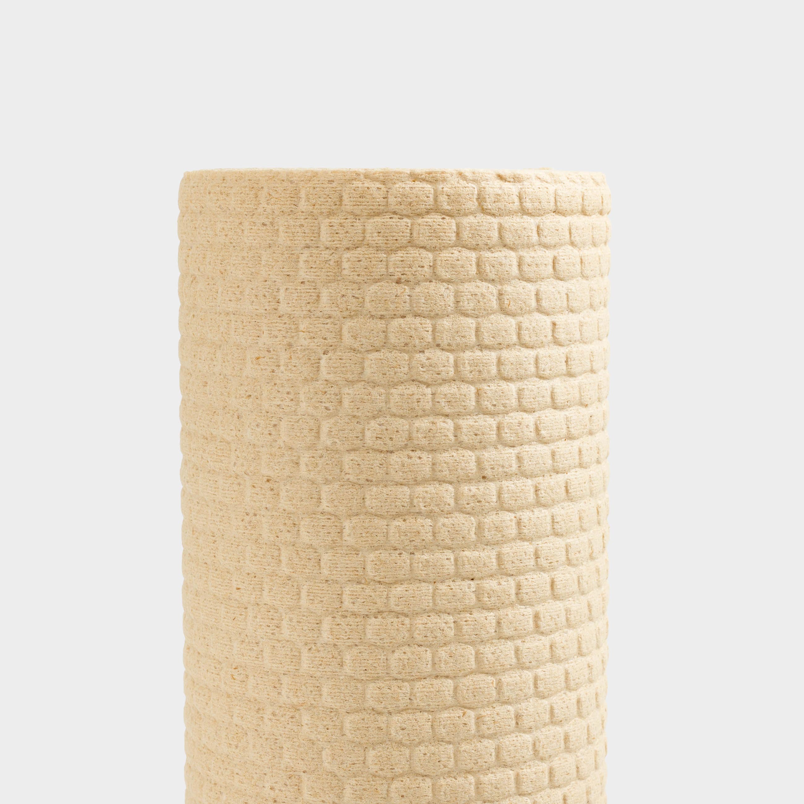 Rolled towels, 25x25 cm, 50 pcs, beige, Roll