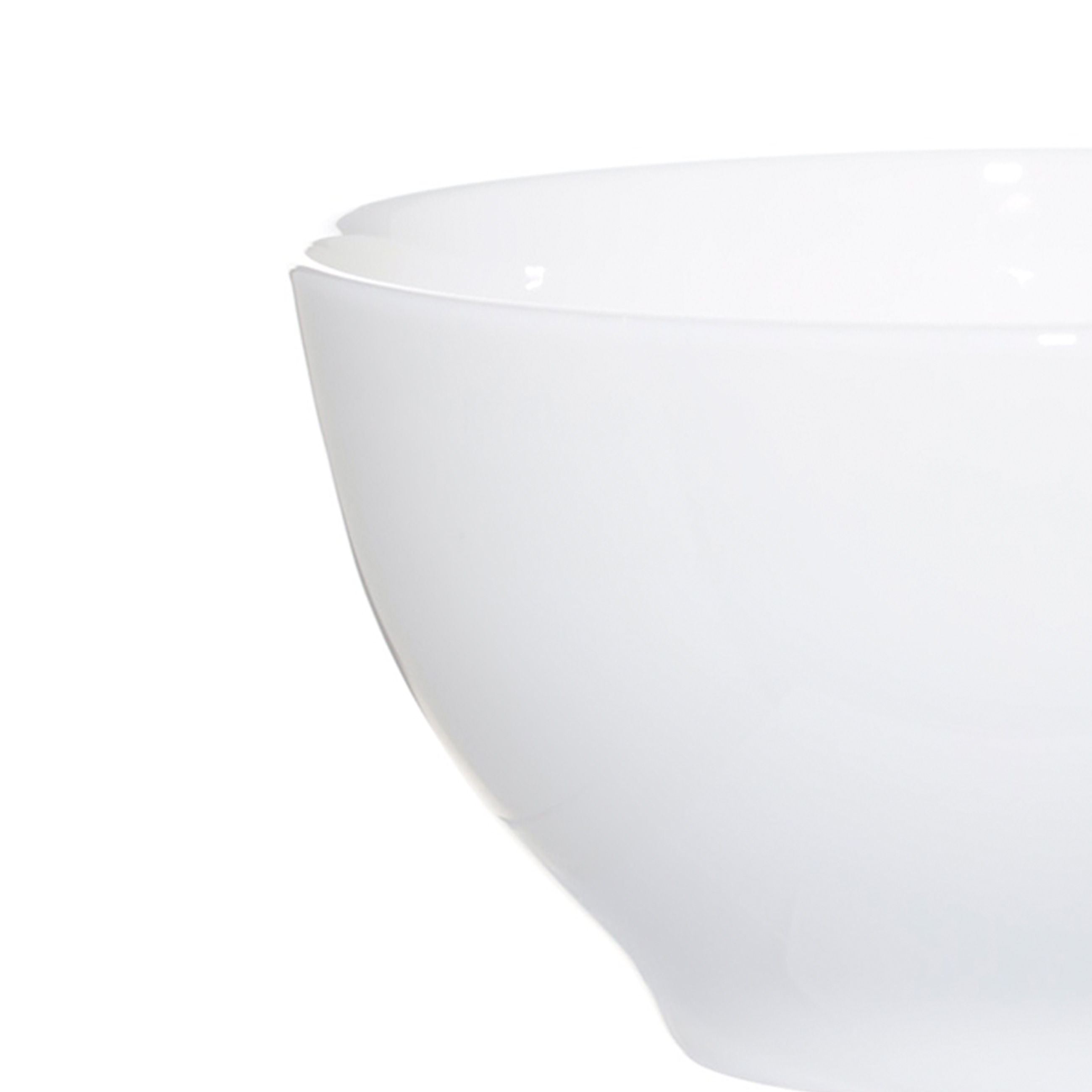 Bowl, 12x6 cm, 2 pieces, porcelain F, white, Ideal white
