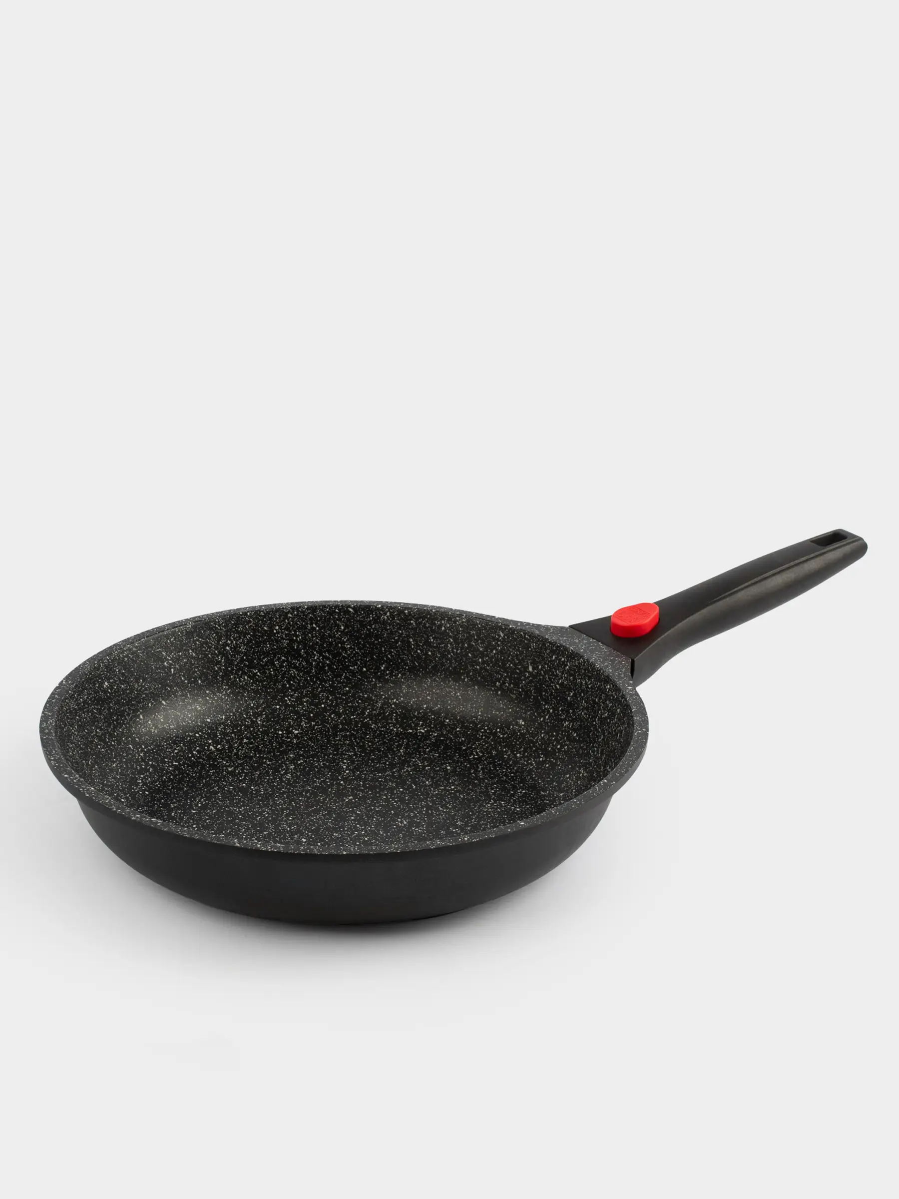 Frying pan, 28 cm, removable handle, coated, aluminum, Solution Red 2