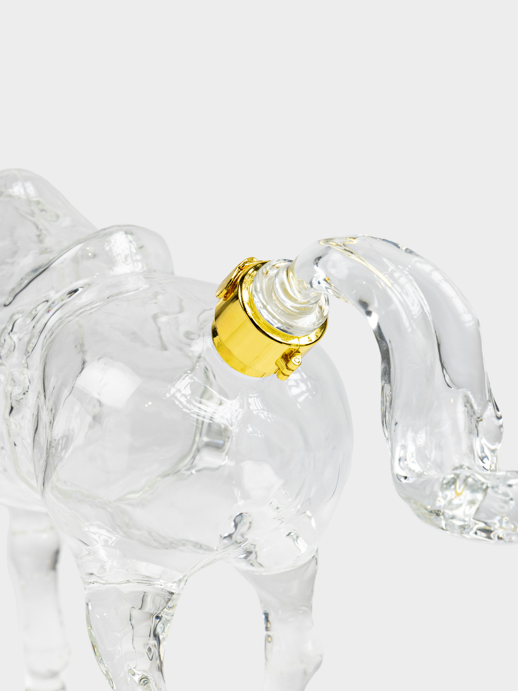 Decanter, 1 l, glass / plastic, Horse, Horse, image-4