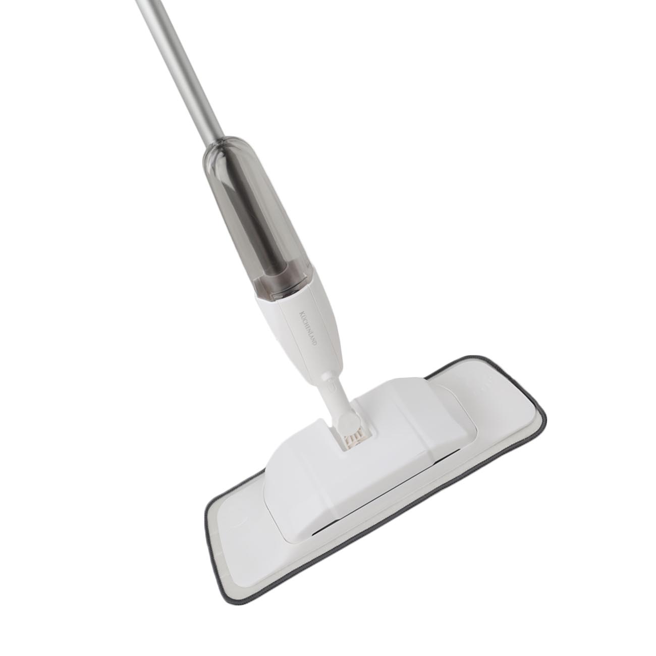 Mop, with spray gun, with garbage collector, trapezoid, white, Mop light