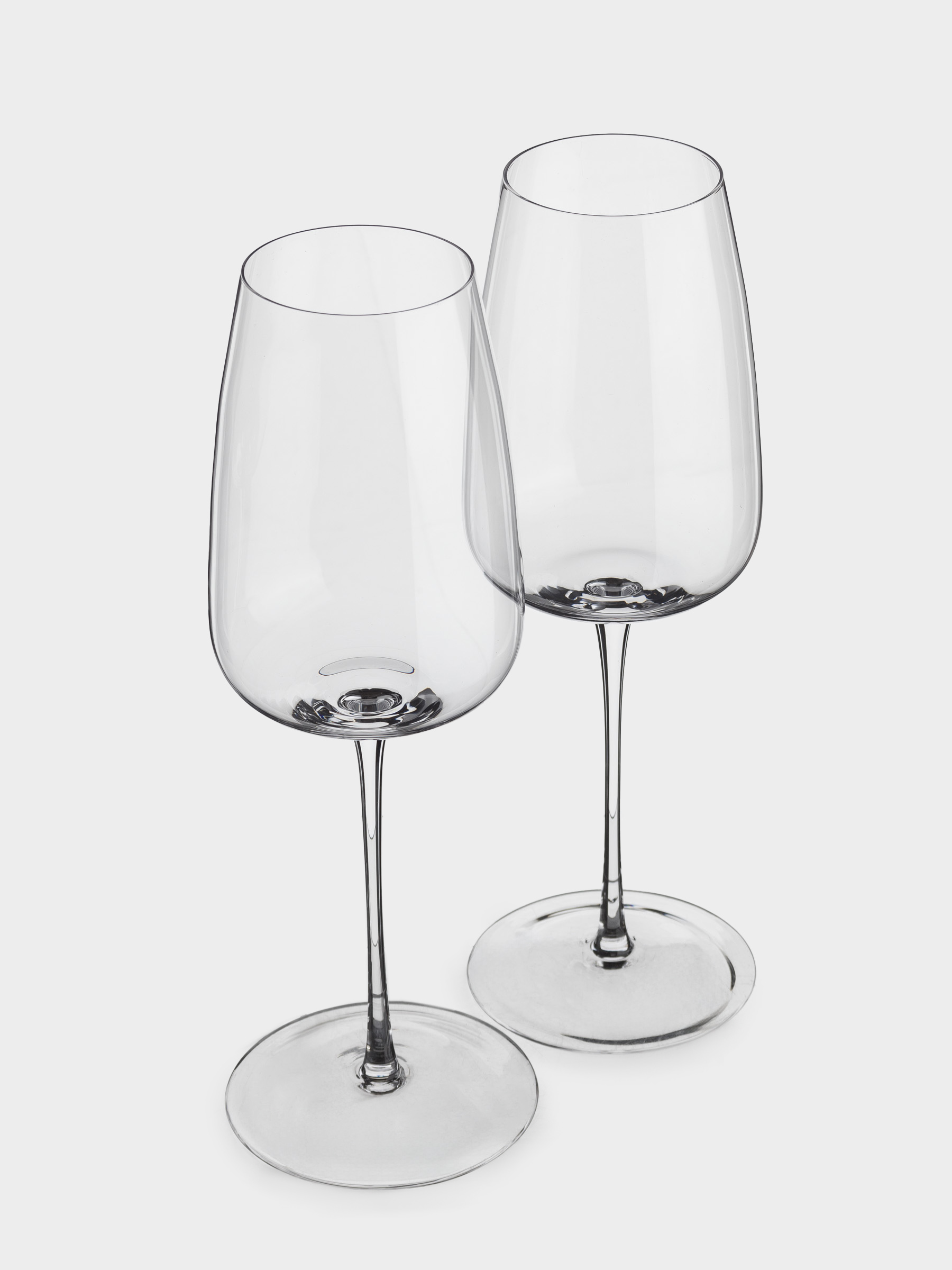Wine glass, 570 ml, 2 pcs, crystal glass, Sondrio, image-2