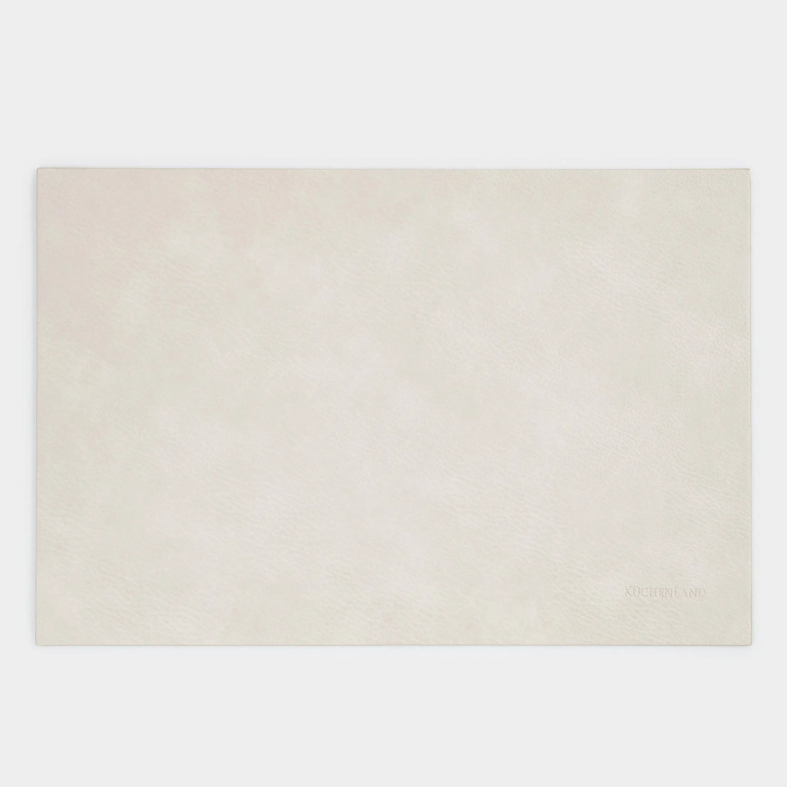 Placemat, 30x45 cm, PVC, rectangular, beige, Rock