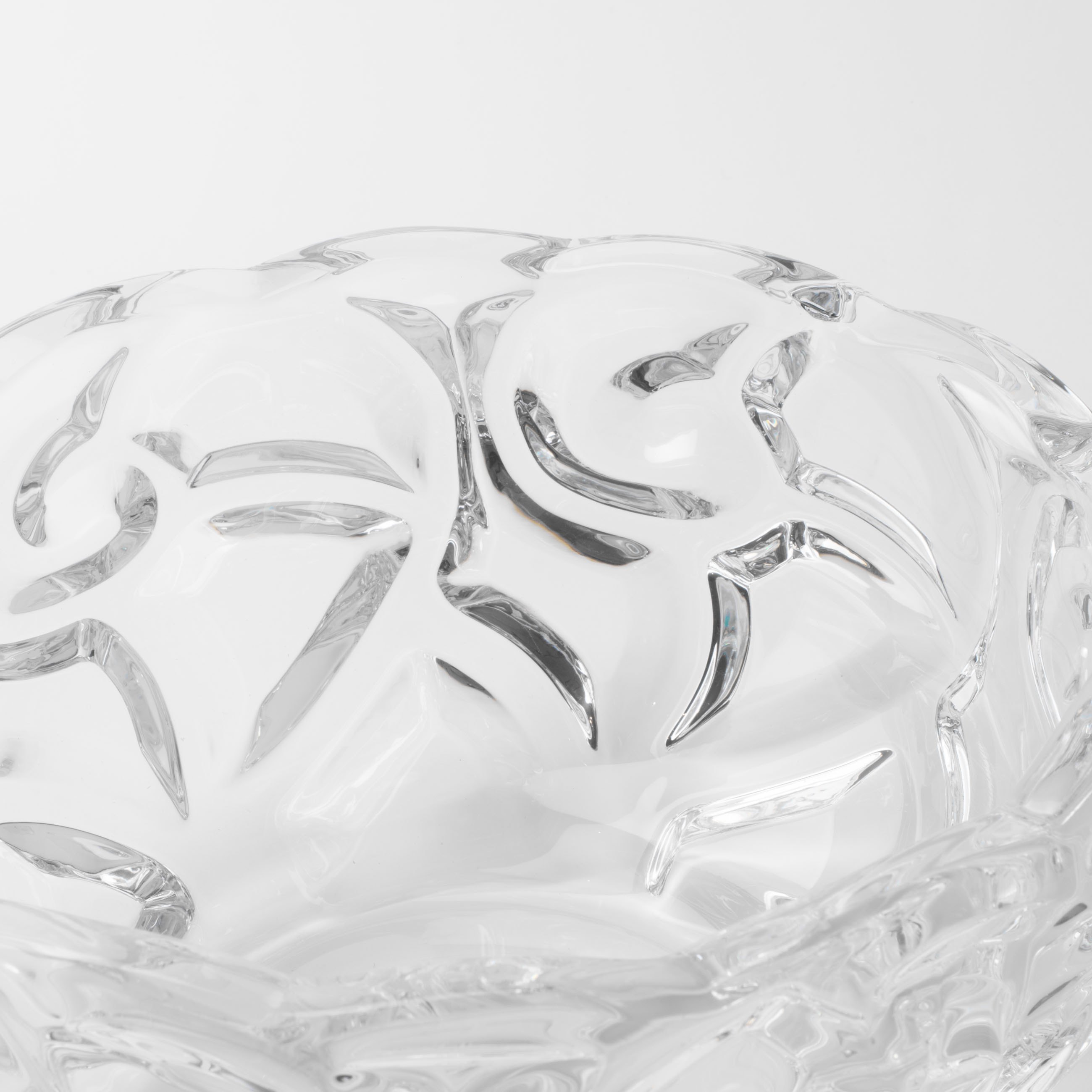 Salad bowl, 24x11 cm, 2.8 l, glass R, Patterns, Gala